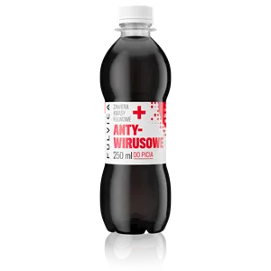 Czarna Woda Antywirusowa 250 ml -  Fulvica - Przecena Krótka Data Minimalnej Trwałości
