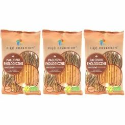 3 x Paluszki Orkiszowe Pełnoziarniste Bio 45 g - Simpatiko