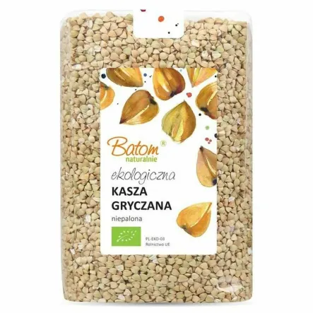 Kasza Gryczana Niepalona Bio 1 kg - BATOM