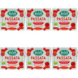 6 x Przecier Pomidorowy Passata w Kartonie Bio 500 g - La Bio Idea