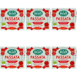 6 x Przecier Pomidorowy Passata w Kartonie Bio 500 g - La Bio Idea