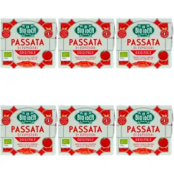 6 x Przecier Pomidorowy Passata w Kartonie Bio 500 g - La Bio Idea