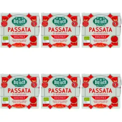 6 x Przecier Pomidorowy Passata w Kartonie Bio 500 g - La Bio Idea