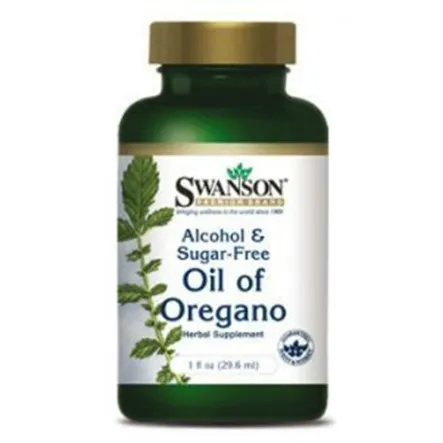 SWANSON Oregano Oil Olej z Oregano 150 mg 120 kapsułek żelowych - 