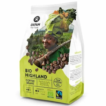 Kawa Ziarnista Wysokogórska Bio 250 g - Oxfam Fair Trade