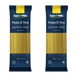 Makaron Bezglutenowy SPAGHETTI 1 kg (2 x 500 g) - SamMills