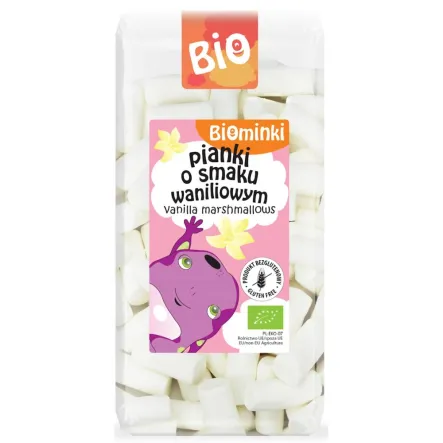 Pianki o Smaku Waniliowym Bio 100 g - Biominki