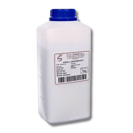 Kwas L-Askorbinowy 1 kg Witamina C CZDA 1000 g  Stanlab ( Ascorbic Acid )