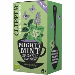Herbatka Miętowa Mighty Mint Bio 32 g (20 x 1,6 g) - Clipper