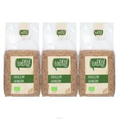 3 x Len Mielony Bio 250 g - Eureko