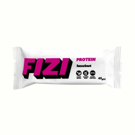 Baton Proteinowy Orzech Laskowy Bez Dodatku Cukru 45 g - FIZI