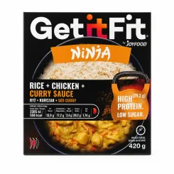 Ninja: Ryż, Kurczak, Sos Curry 420 g - Joyfood