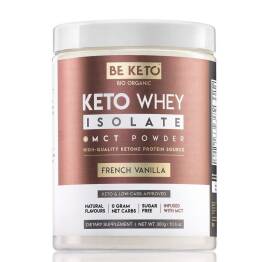Keto Izolat Białka + MCT Francuska Wanilia 300 g - Beketo