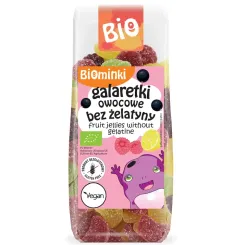 Galaretki Owocowe Bez Żelatyny Bezglutenowe Bio 100 g - Biominki