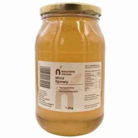 Miód Lipowy 1,2 kg - Naturalnie Zdrowe