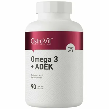 Omega 3 + ADEK 90 Kapsułek - OstroVit