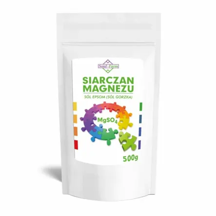 Siarczan Magnezu Sól Epsom 500 g - Soul Farm 