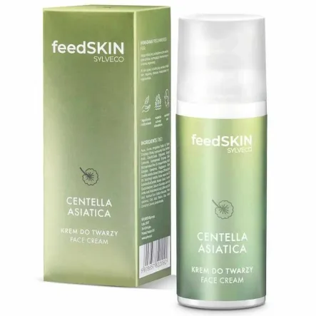 Regenerujący Krem do Twarzy z Wąkrotą Azjatycką 50 ml - FEEDSKIN