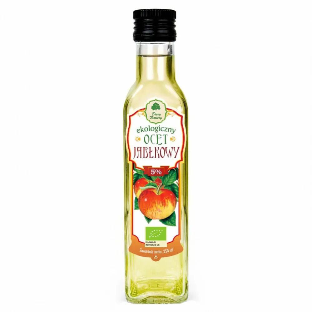 Ocet Jabłkowy 5% Bio 250 ml - Dary Natury