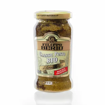 Pesto Klasyczne Zielone z Bazylią Bio 190 g Filippo Berio