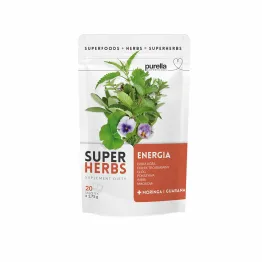 SuperHerbs Energia Saszetki 20 x 1,75 g Purella