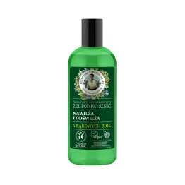 Żel Pod Prysznic Nawilżająco-Odświeżający 260 ml - Agafia