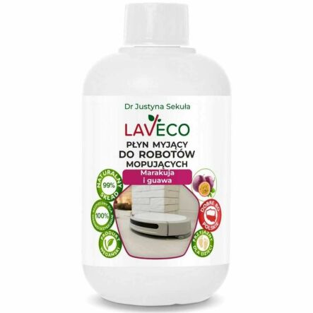 Płyn Myjący do Robotów Mopujących Marakuja i Guawa 0,5 l - Laveco