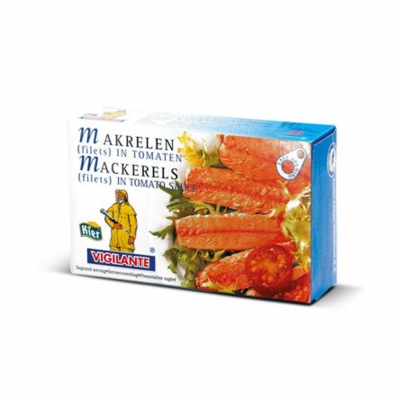 Filety z Makreli w Sosie Pomidorowym 85 g Kier 