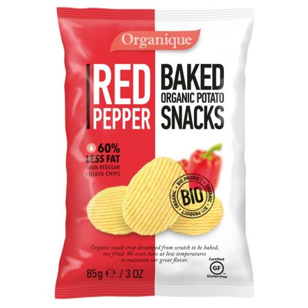 Chipsy Ziemniaczane o Smaku Paprykowym Bio 85 g - McLloyds