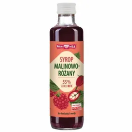 Syrop Malinowo - Różany 250 ml - Polska Róża