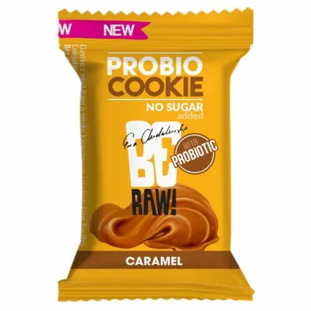 BeRaw Probio Cookie Caramel 18 g - Purella