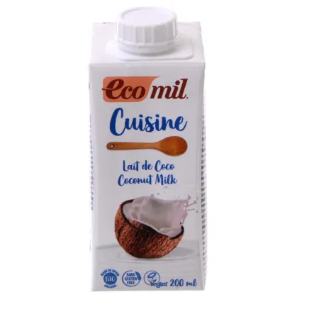 Mleczko Kokosowe Bio 60% 200 ml UHT Ecomil