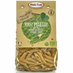 Makaron z Groszku Zielonego Penne Bezglutenowy  Bio 250 g - Dalla Costa