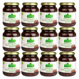 12 x Fasola Czerwona Kidney w Zalewie Bio 360 g (240 g) - Eko-Wital