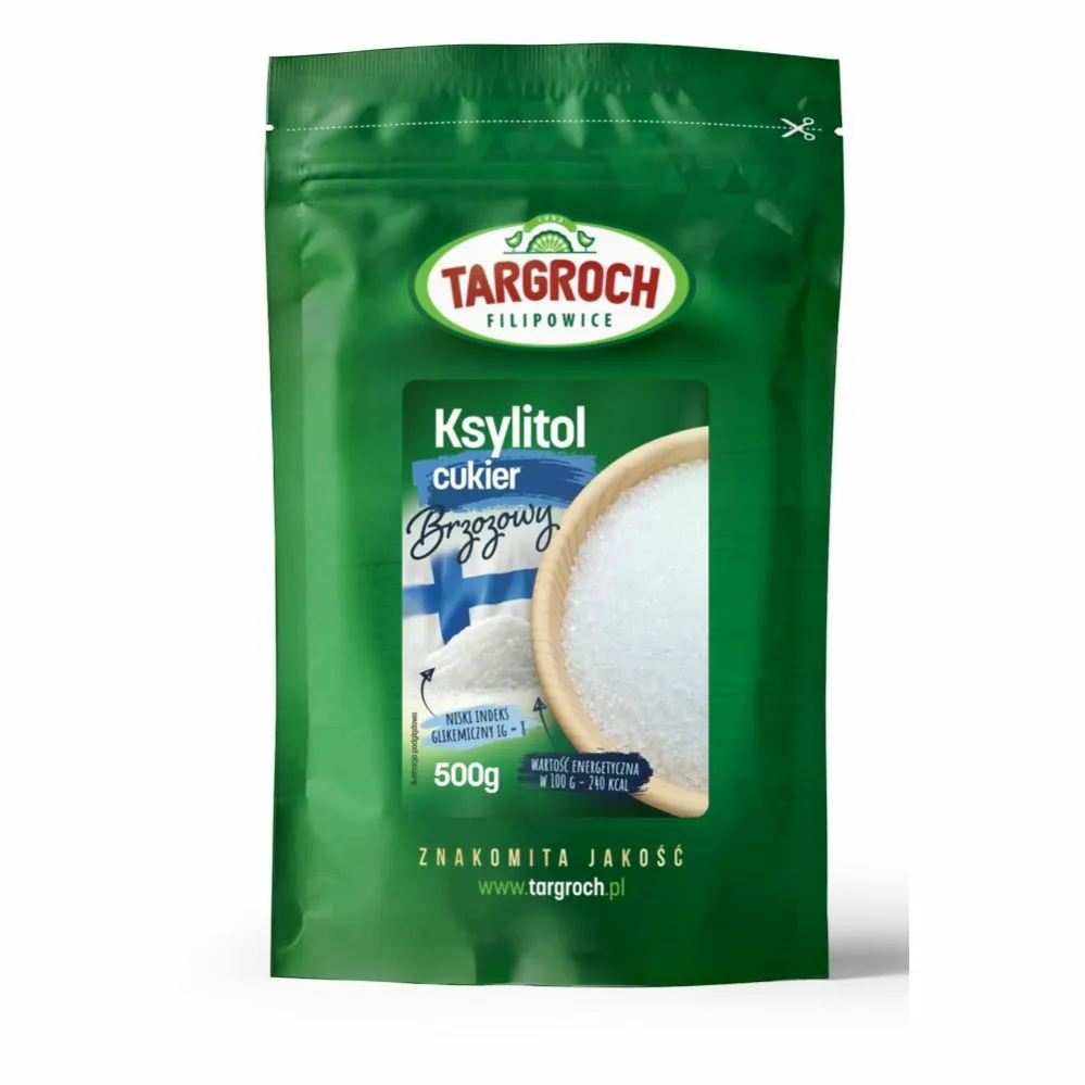 Ksylitol 0,5 kg Danisco Finlandia - Cukier Brzozowy - Targroch