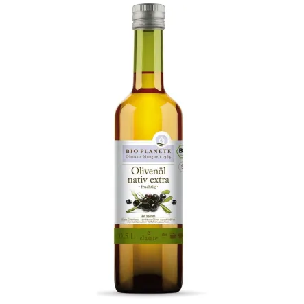 Oliwa z Oliwek Extra Virgin Owocowa Bio 500 ml - Bio Plane - Przecena Krótka Data Minimalnej Trwałości