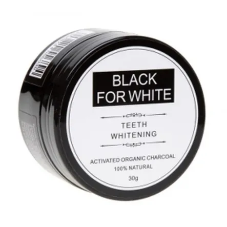 Węgiel Aktywny do Wybielania Zębów 30 g Black for White