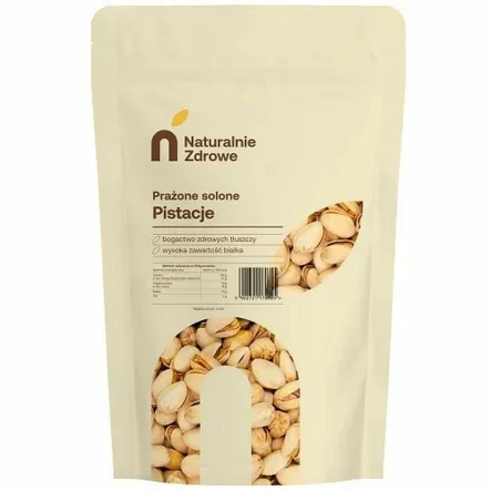 Pistacje Prażone Solone 1 kg - Naturalnie Zdrowe