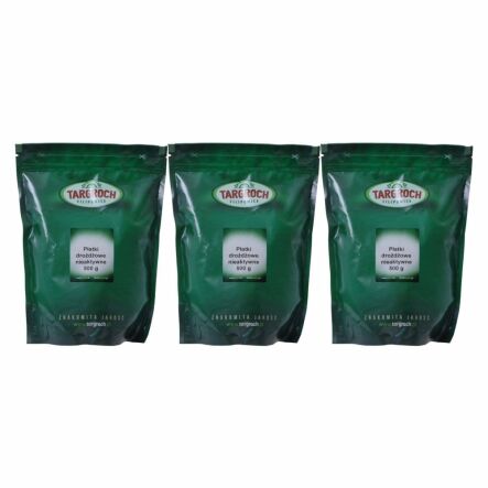 3 x Płatki Drożdżowe Nieaktywne 500 g - Targroch 