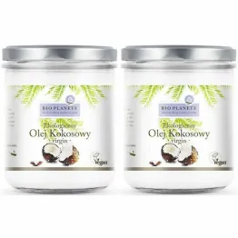 2 x Olej Kokosowy Nierafinowany Virgin Bio 400 ml - Bio Planete