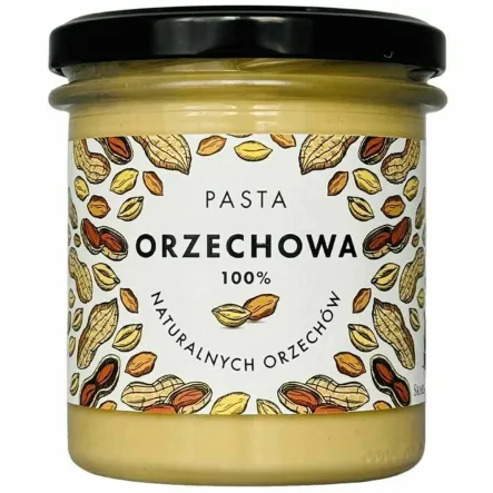 Pasta Orzechowa (Arachidowa) 300 g -  Skarby Młyna