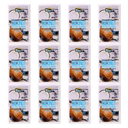 Zestaw 12 x Ekstrakt z Kokosa Mleko Kokosowe Naturalne 17-18%  Tłuszczu - Kier 