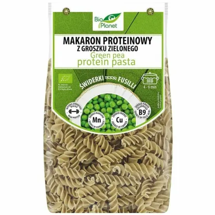Makaron z Groszku Zielonego Świderki Bio 250 g - Bio Planet