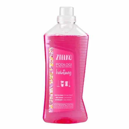 Płyn do Mycia PODŁOGI Kwiatowy 1 l - ZIELKO