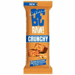 Baton Crunchy Peanuts & Caramel 40 g - BeRaw
