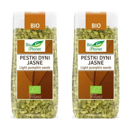 2 x Pestki Dyni Łuskane Jasne Bio 150 g - Bio Planet