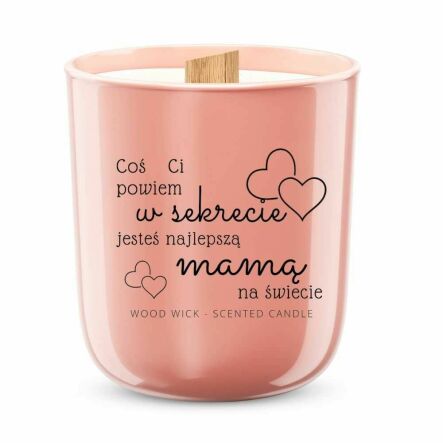 COŚ CI POWIEM W SEKRECIE... - Sojowa Świeca Zapachowa w Szkle MAGNOLIA - Salire