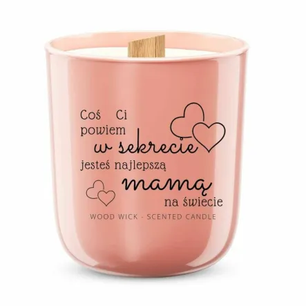 COŚ CI POWIEM W SEKRECIE... - Sojowa Świeca Zapachowa w Szkle MAGNOLIA - Salire