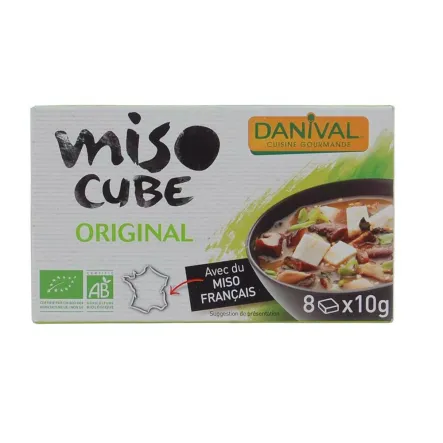 Miso Kostki Bio 80 g (8x 10 g) - Danival
