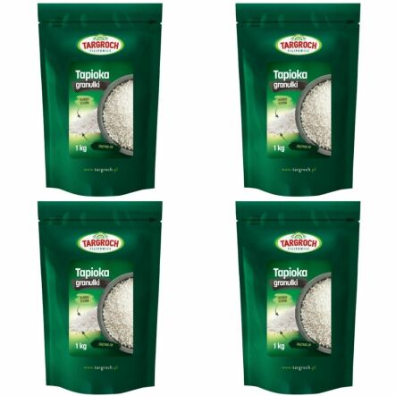 Zestaw 4 x Tapioka Granulki 1 kg - Targroch